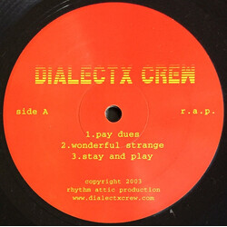 Dialectx Crew Pay Dues Vinyl 12" USED