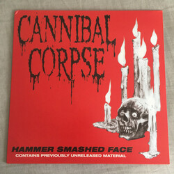 Cannibal Corpse Hammer Smashed Face USED VINYL 12INCH SINGLE SIDED EP ETCHED LIMITED EDITION REISSUE