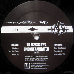 The Nemesis Two Uncontaminated: The EP Vinyl 12" USED
