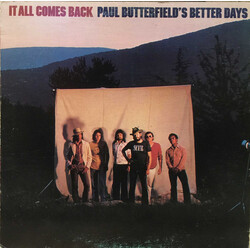 Paul Butterfield's Better Days It All Comes Back Vinyl LP USED