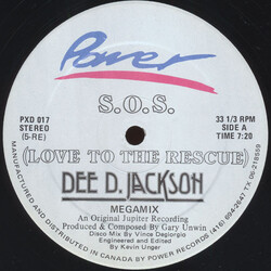 Dee D. Jackson / Antonia Rodriguez S.O.S. (Love To The Rescue) / La Bamba USED VINYL 12INCH 33 S RPM