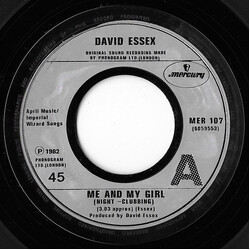 David Essex Me And My Girl USED VINYL 7INCH 45 RPM SINGLE