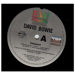David Bowie Tonight USED VINYL 7INCH 45 RPM SINGLE