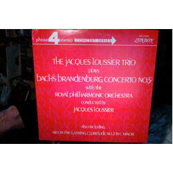 Johann Sebastian Bach / Jacques Loussier Trio / The Royal Philharmonic Orchestra / Jacques Loussier Brandenburg Concerto No. 5 - Also Including: Air O