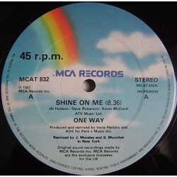 One Way Shine On Me USED VINYL 12INCH 45 RPM