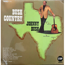 Johnny Bush Bush Country Vinyl LP USED