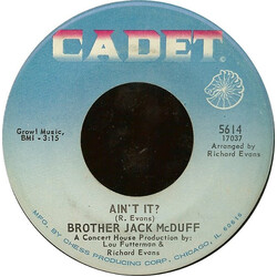 Brother Jack McDuff Ain't It? USED VINYL 7INCH 45 RPM SINGLE