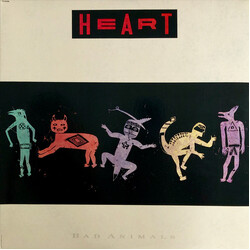 Heart Bad Animals Vinyl LP USED