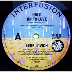 Lene Lovich Hold On To Love USED VINYL 7INCH 45 RPM SINGLE