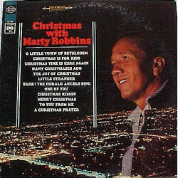Marty Robbins Christmas With Marty Robbins Vinyl LP USED