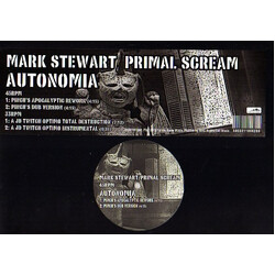 Mark Stewart / Primal Scream Autonomia USED VINYL 12INCH 33 S RPM 45 RPM
