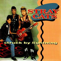 Stray Cats Struck By Lightning USED VINYL 7INCH 45 RPM SINGLE LIMITED EDITION