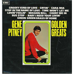 Gene Pitney Golden Greats Vinyl LP USED