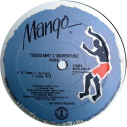 Toussaint L'Ouverture Fever Vinyl 12" USED