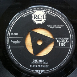 Elvis Presley One Night / I Got Stung VINYL 7" USED