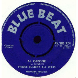 Prince Buster's All Stars Al Capone Vinyl 7" USED