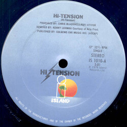 Hi-Tension Hi-Tension USED VINYL 12INCH 33 S RPM SINGLE STEREO