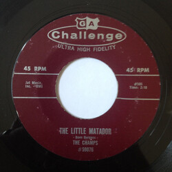 The Champs The Little Matador / Red Eye USED VINYL 7INCH 45 RPM SINGLE
