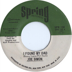 Joe Simon I Found My Dad / Trouble In My Home USED VINYL 7INCH 45 RPM