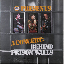 Johnny Cash / Linda Ronstadt / Roy Clark Napa Presents A Concert: Behind Prison Walls Vinyl LP USED