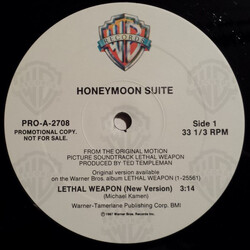Honeymoon Suite Lethal Weapon USED VINYL 12INCH SINGLE PROMO