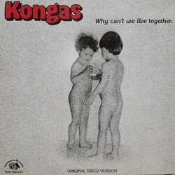 Kongas Why Can't We Live Together VINYL 12" USED