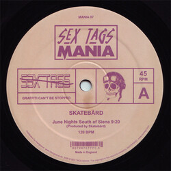 Skatebård June Nights South Of Siena USED VINYL 12INCH 45 RPM SINGLE SIDED