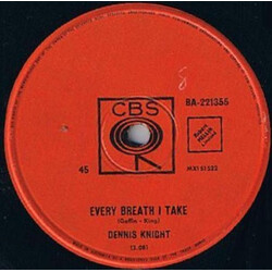 Dennis Knight Every Breath I Take / My Babe USED VINYL 7INCH SINGLE 45 RPM
