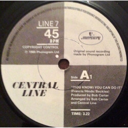 Central Line (You Know) You Can Do It USED VINYL 7INCH SINGLE