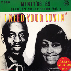 Various Minit '66-'69 Singles Collection Vol. 1 I Need Your Lovin' Vinyl LP USED