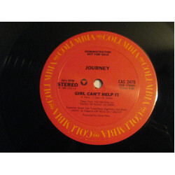 Journey Girl Can't Help It USED VINYL 12INCH 33 S RPM PROMO