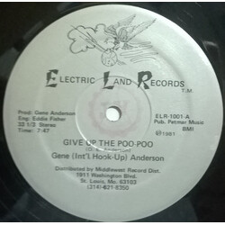 Gene Anderson / Gene Anderson's Party Freaks / Cora Campbell Give Up The Poo-Poo USED VINYL 12INCH 33 S RPM
