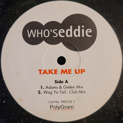 Who's Eddie Take Me Up USED VINYL 12"