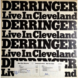 Derringer (2) Live In Cleveland Vinyl LP USED