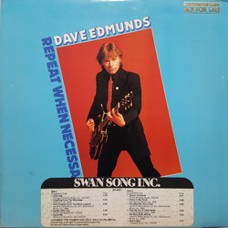Dave Edmunds Repeat When Necessary Vinyl LP USED