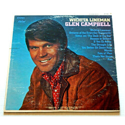 Glen Campbell Wichita Lineman Vinyl LP USED