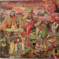 Iron Butterfly Live Vinyl LP USED