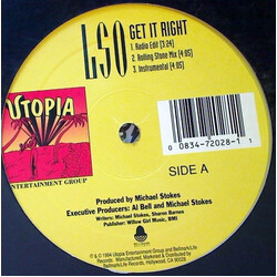 Linda Stokes Get It Right USED VINYL 12INCH