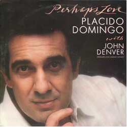 Placido Domingo / John Denver Perhaps Love Vinyl LP USED