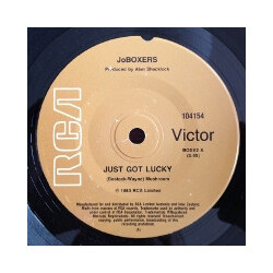 JoBoxers Just Got Lucky USED VINYL 7INCH 45 RPM SINGLE