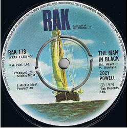 Cozy Powell The Man In Black USED VINYL 7INCH 45 RPM SINGLE