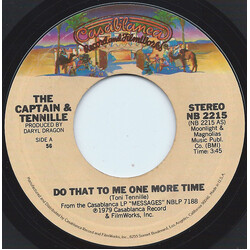 Captain And Tennille Do That To Me One More Time VINYL 7" USED