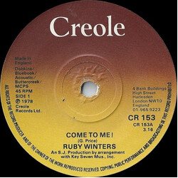 Ruby Winters Come To Me! USED VINYL 7INCH SINGLE 45 RPM