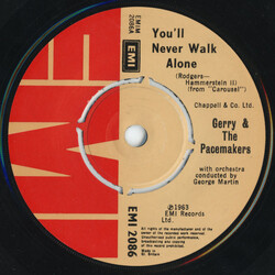Gerry & The Pacemakers You'll Never Walk Alone USED VINYL 7INCH 45 RPM
