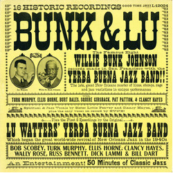 Bunk Johnson / Lu Watters Bunk & Lu Vinyl LP USED