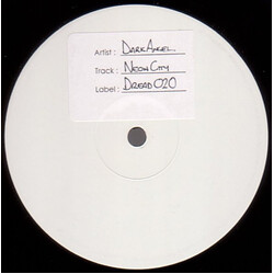 Dark Angel (15) Neon City / Static Electricity USED VINYL 12INCH WHITE LABEL PROMO