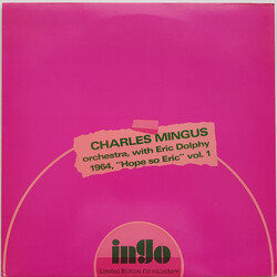 Charles Mingus Sextet / Eric Dolphy 1964, "Hope So Eric" Vol. 1 Vinyl LP USED
