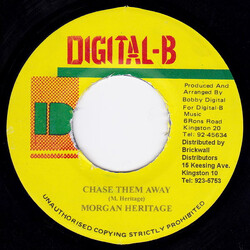 Morgan Heritage Chase Them Away USED VINYL 7INCH 45 RPM