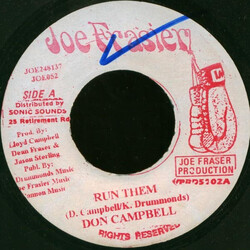 Don Campbell Run Them USED VINYL 7INCH 45 RPM