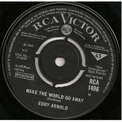 Eddy Arnold Make The World Go Away USED VINYL 7INCH